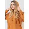 Спортивний костюм жіночий двонитка, колір коричневий, 244R009