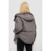 Куртка жіноча зимова коротка, колір сірий, 244R983