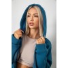 Спортивний костюм жіночий на флісі, колір синій, 238R5715-1