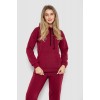 Спорт костюм жіночий на флісі, колір бордовий, 241R1530