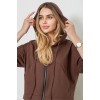 Спорт костюм жіночий двонитка, колір коричневий, 102R5247