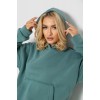 Спортивний костюм жіночий на флісі, колір оливковий, 177R056