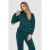 Спорт костюм жіночий на флісі, колір зелений, 241R1530
