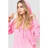 Спортивний костюм жіночий двонитка, колір рожевий, 244R009