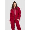 Спортивний костюм жіночий на флісі, колір бордовий, 244R1555