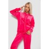 Спортивний костюм жіночий велюровий, колір рожевий, 241R1530-5