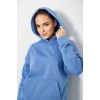 Спортивний костюм жіночий на флісі, колір блакитний, 257R85