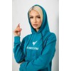Спортивний костюм жіночий двонитка, колір бірюзовий, 214R1419-007