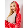 Спортивний костюм жіночий велюровий, колір кораловий, 238R107-1