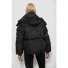 Куртка жіноча зимова коротка, колір чорний, 244R983