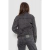 Куртка жіноча джинсова, колір сірий, 255RA2300