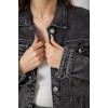 Куртка жіноча джинсова, колір сірий, 255RA2300