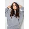 Спортивний костюм жіночий на флісі, колір сірий, 241R2001-2
