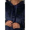 Спортивний костюм жіночий велюровий, колір синій, 241R1530-5