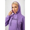 Спортивний костюм жіночий двонитка, колір бузковий, 214R1419-006