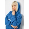 Спортивний костюм жіночий з принтом, колір синій, 244R1059AG