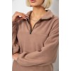 Спортивний костюм жіночий на флісі, колір мокко, 241R2007