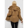 Куртка жіноча зимова коротка, колір хакі, 244R983