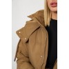 Куртка жіноча зимова коротка, колір хакі, 244R983