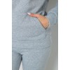 Спорт костюм жіночий на флісі, колір світло-сірий, 241R1530
