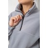 Спорт костюм жіночий на флісі, колір світло-сірий, 241R2007