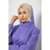 Спортивний костюм жіночий на флісі, колір бузковий, 257R88