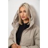 Куртка жіноча зимова, колір темно-бежевий, 244R8832