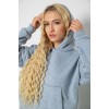 Спортивний костюм жіночий на флісі, колір світло-сірий, 177R056