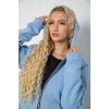 Спортивний костюм жіночий на флісі, колір блакитний, 244R7777