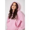 Спортивний костюм жіночий на флісі, колір рожевий, 241R2001-2