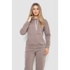 Спорт костюм жіночий на флісі, колір мокко, 241R1530