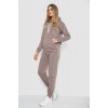 Спорт костюм жіночий на флісі, колір мокко, 241R1530