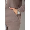 Спорт костюм жіночий на флісі, колір мокко, 241R1530