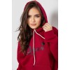 Спортивний костюм жіночий, колір бордовий, 244R4236