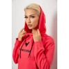 Спортивний костюм жіночий двонитка, колір кораловий, 214R1419-007