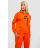 Спортивний костюм жіночий двонитка, колір помаранчевий, 214R1419-007