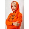 Спортивний костюм жіночий двонитка, колір помаранчевий, 214R1419-007