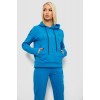 Спортивний костюм жіночий двонитка, колір джинс, 214R1419-005