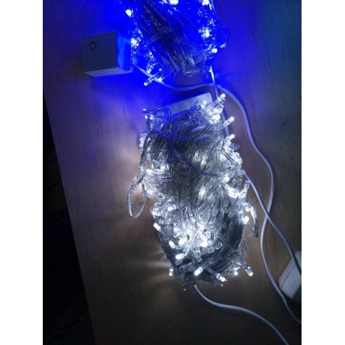 Новогодняя светодиодная гирлянда 200LED 13м белый