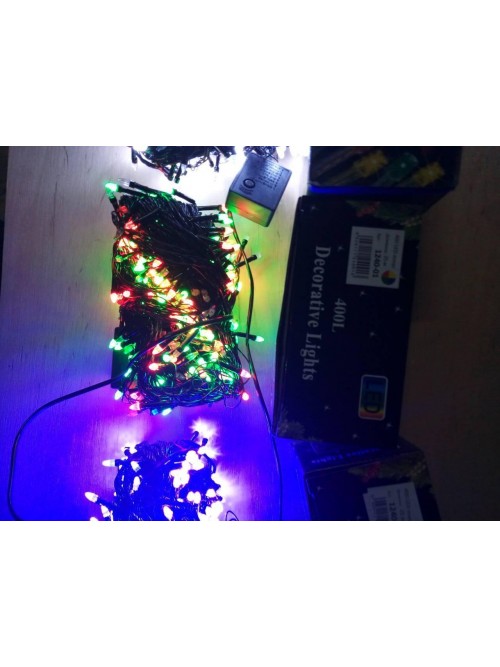 Новогодняя светодиодная гирлянда КОНУС 500LED мультиколор