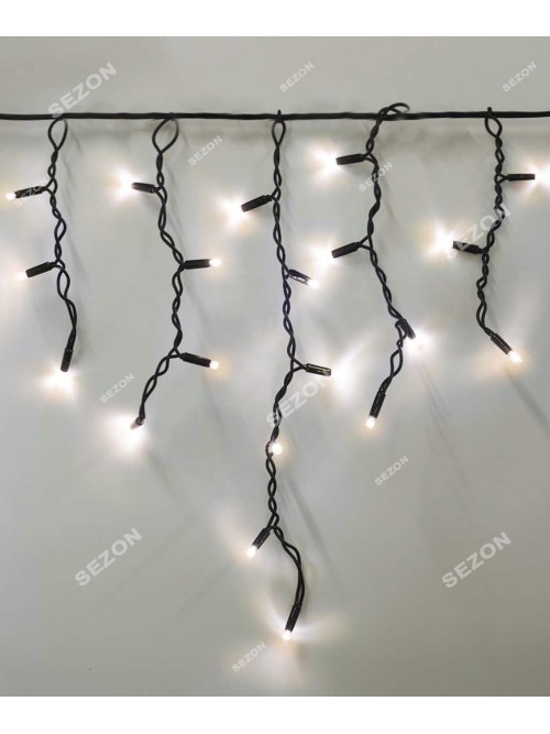 Бахрома вулична ШТОРА-ДОЩИК 120LED 5м*0.5 м теплий білий