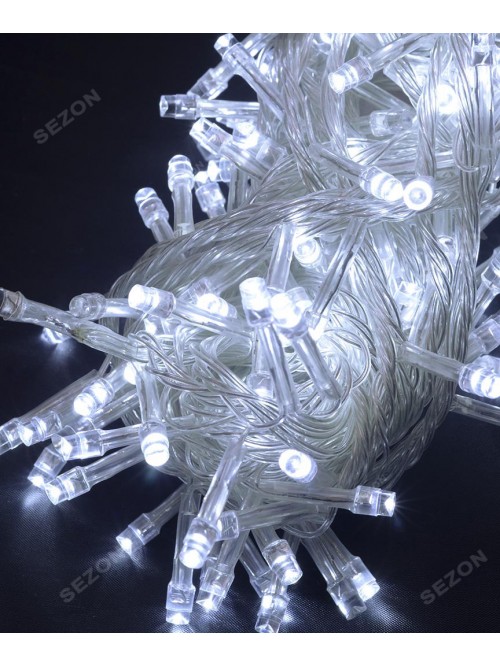 Новогодняя светодиодная гирлянда 200LED 13м белый