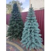 Елітна блакитна 1.80 м. лита ялинка штучна