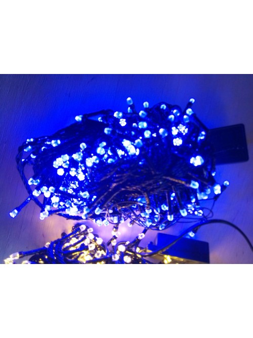 Новогодняя светодиодная гирлянда РУБИНКА 100LED синий