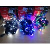 Новогодняя светодиодная гирлянда ШТОРА-ДОЖДИК 120LED 3м*0.7м синий
