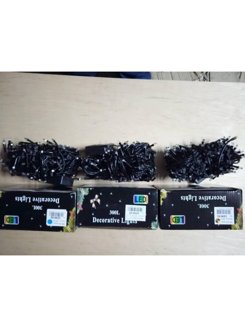 Новорічна світлодіодна гірлянда КОНУС 200LED 13м синій Новорічна світлодіодна гірлянда КОНУС 200LED 13м синій