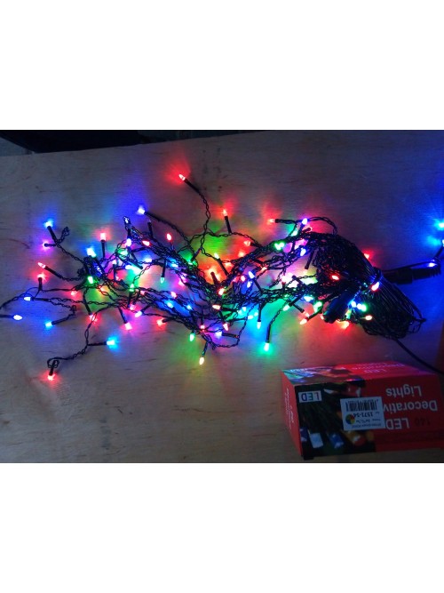 Новогодняя светодиодная гирлянда ШТОРА-ДОЖДИК 120LED 3м*0.7м мультиколор RB/RG