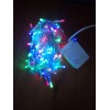 Новорічна світлодіодна гірлянда 400LED 25м мультиколор