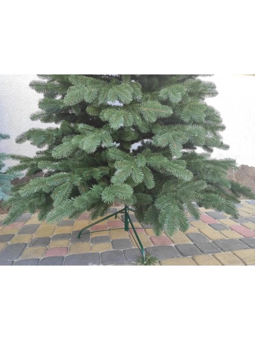 Елітна зелена 1.50 м. лита ялинка штучна