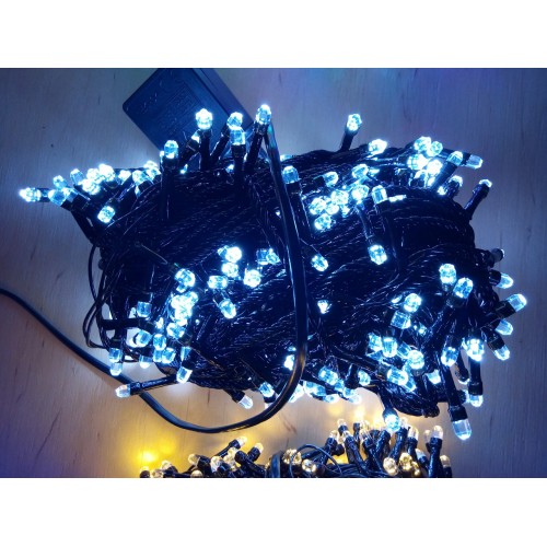 Новогодняя светодиодная гирлянда РУБИНКА 100LED белый Новогодняя светодиодная гирлянда РУБИНКА 100LED белый